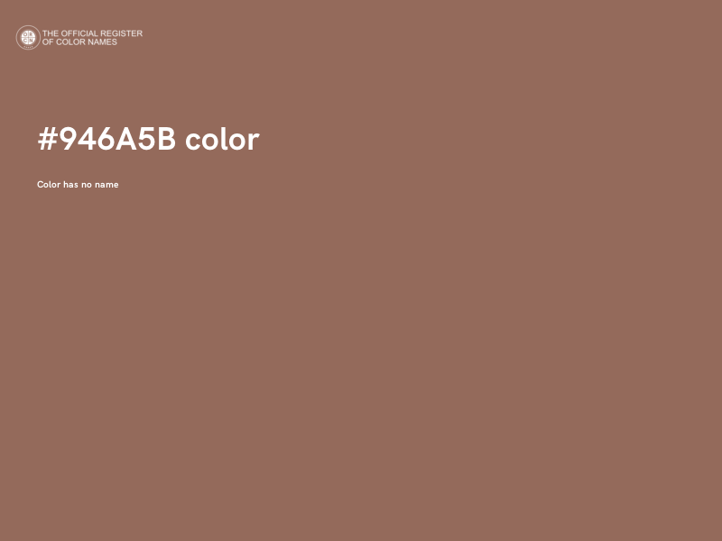 #946A5B color image