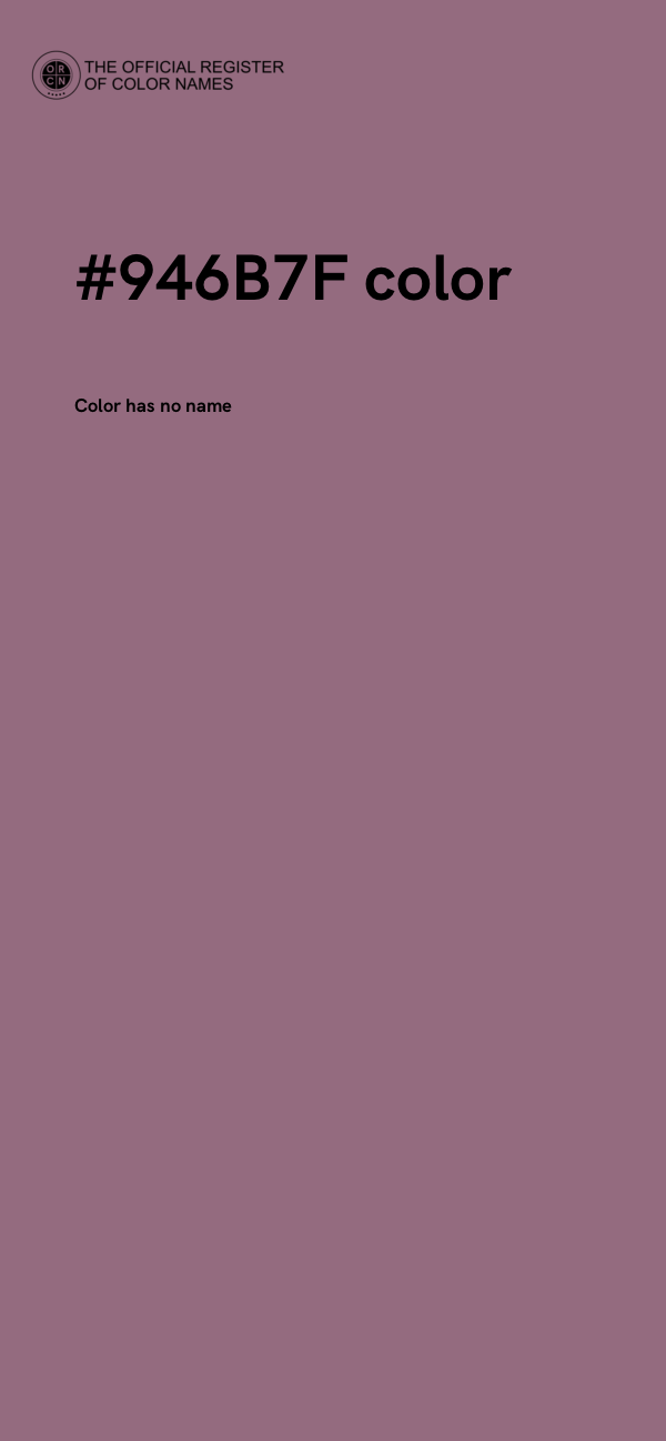#946B7F color image