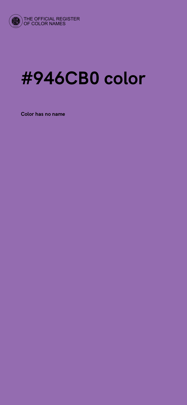 #946CB0 color image