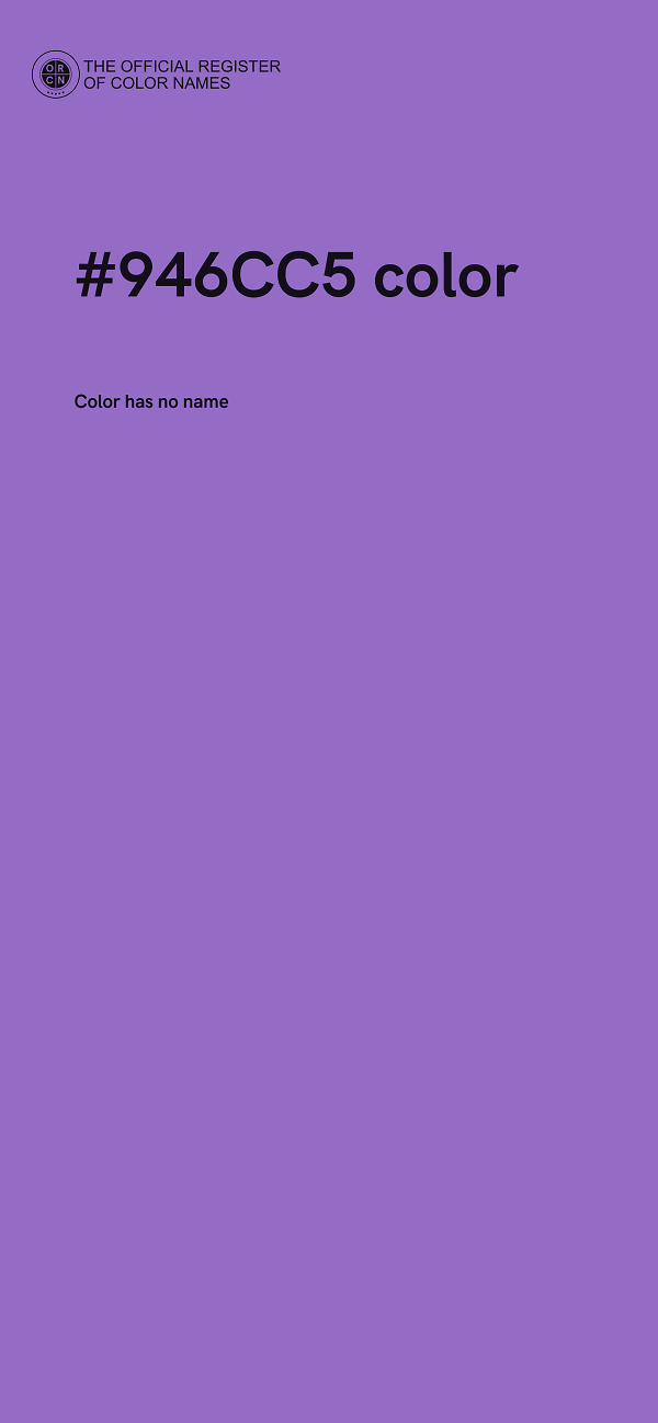 #946CC5 color image