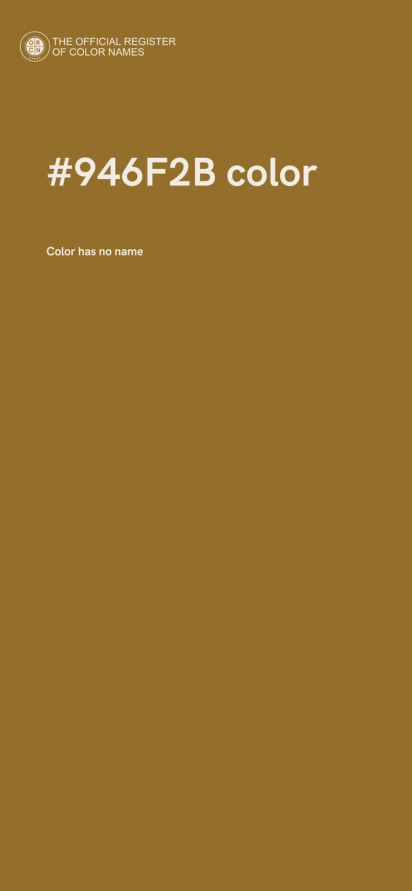 #946F2B color image