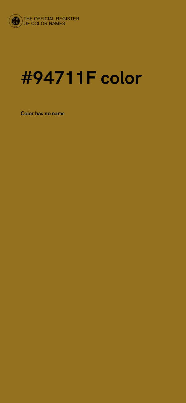 #94711F color image