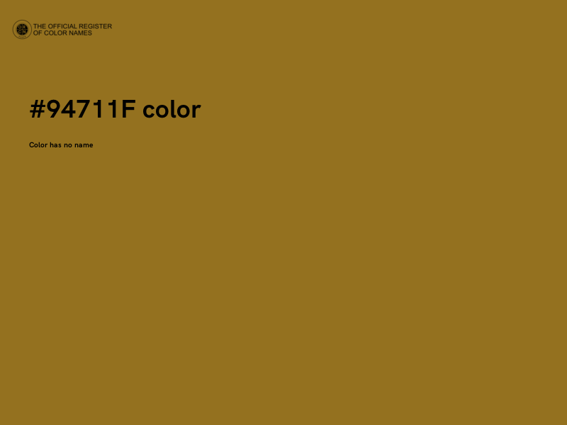 #94711F color image