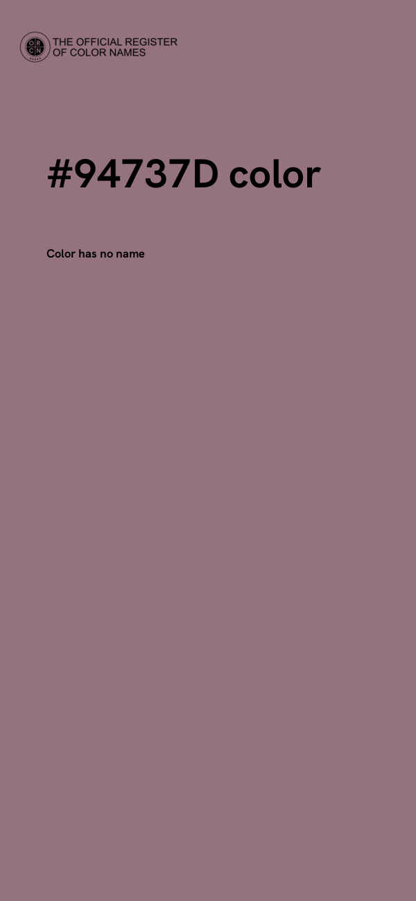 #94737D color image