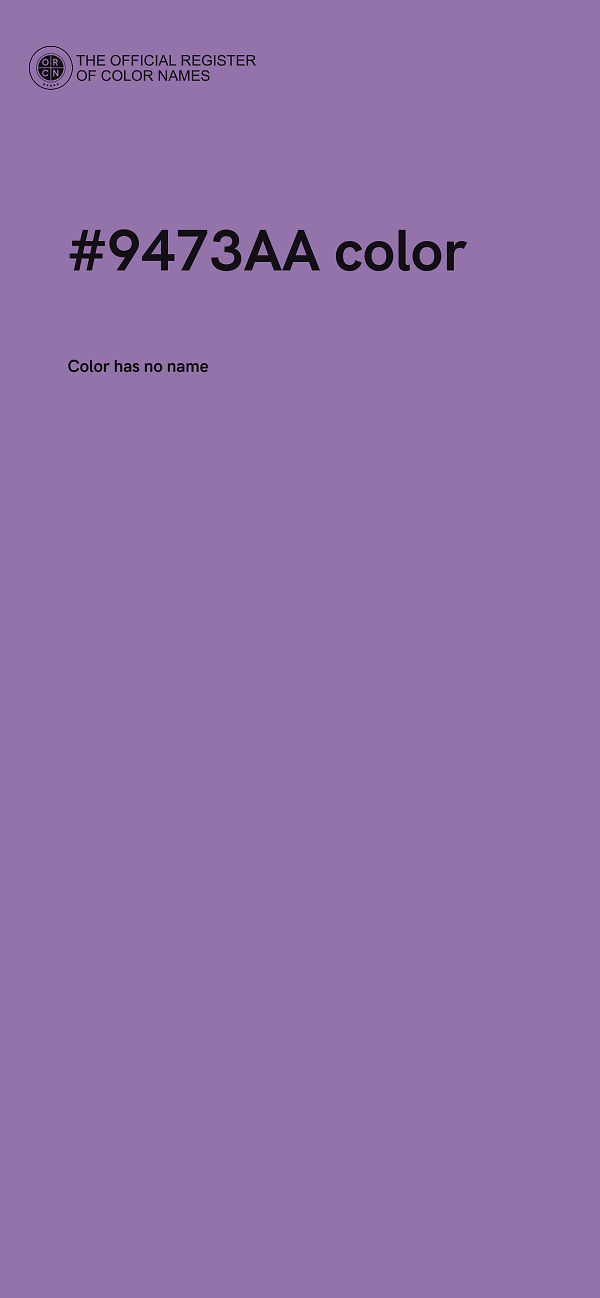 #9473AA color image
