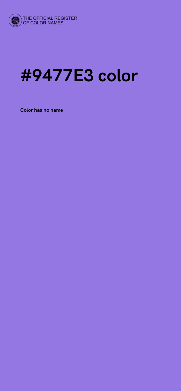 #9477E3 color image