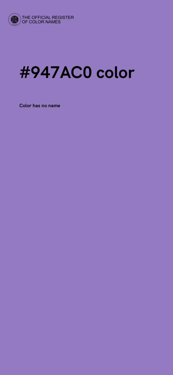 #947AC0 color image