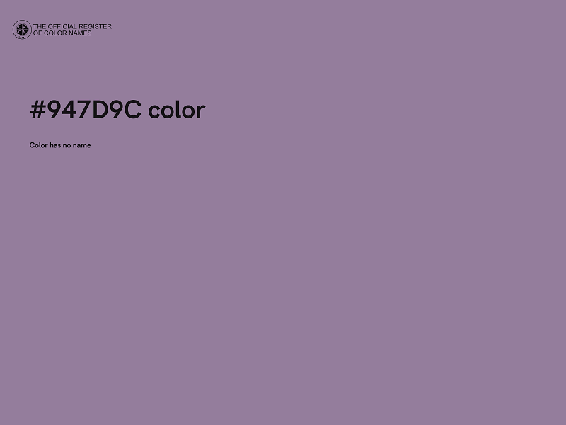 #947D9C color image