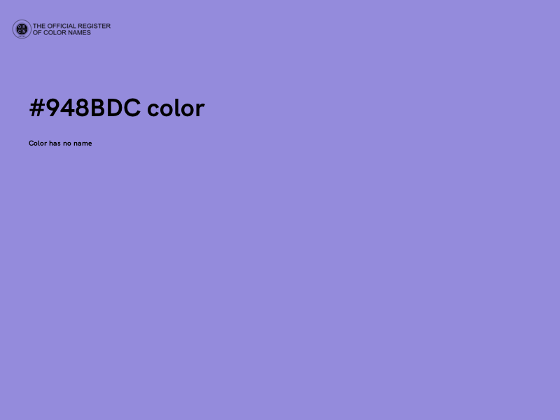 #948BDC color image
