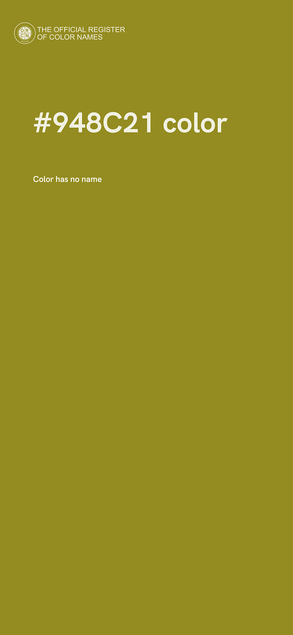 #948C21 color image