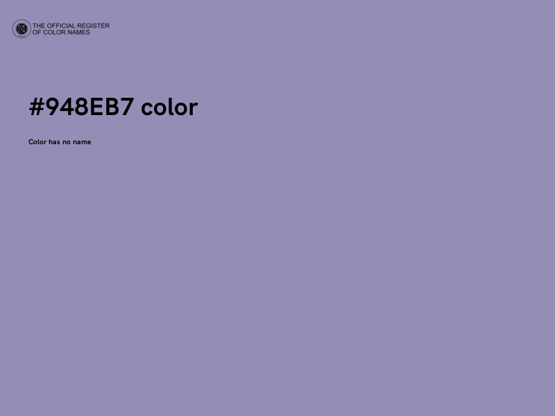 #948EB7 color image