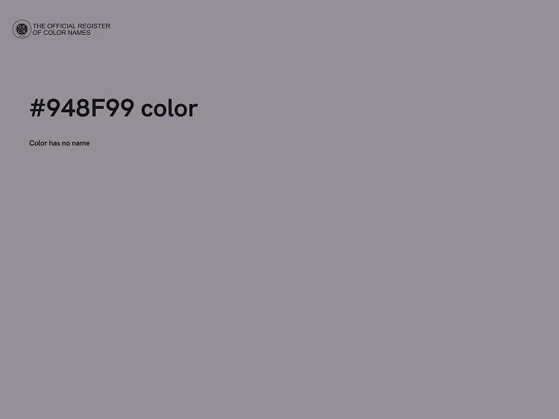 #948F99 color image