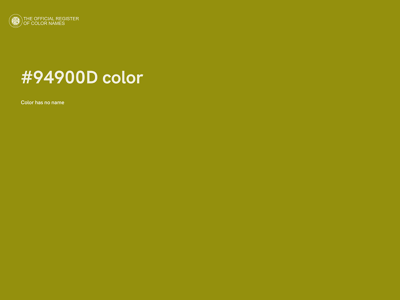 #94900D color image
