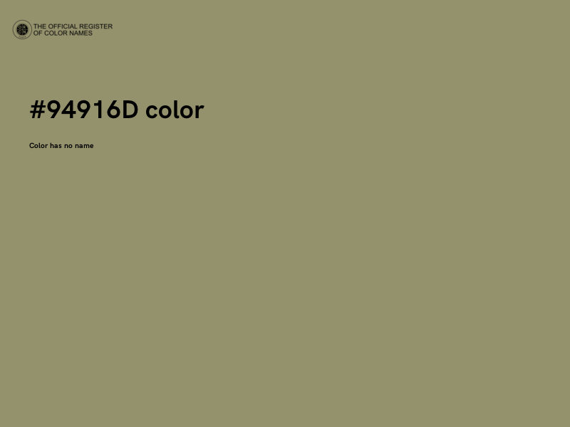 #94916D color image