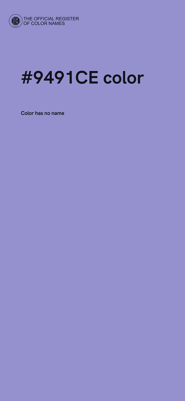 #9491CE color image