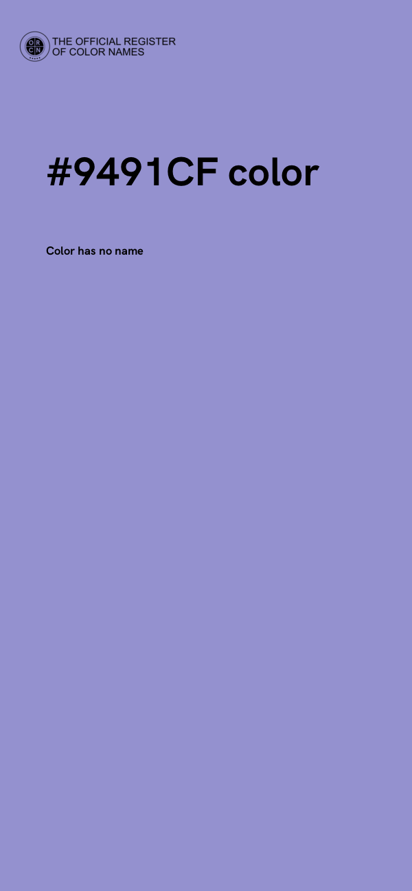 #9491CF color image