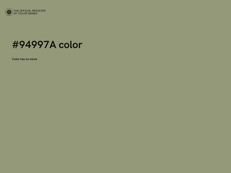 #94997A color image