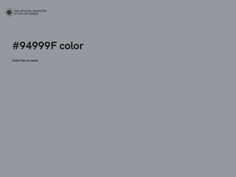 #94999F color image