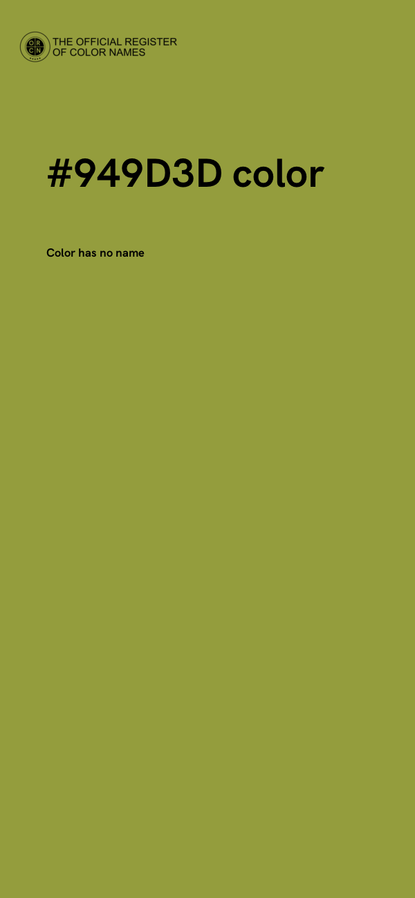 #949D3D color image