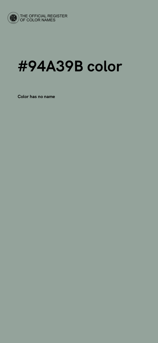 #94A39B color image