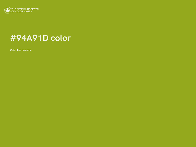 #94A91D color image