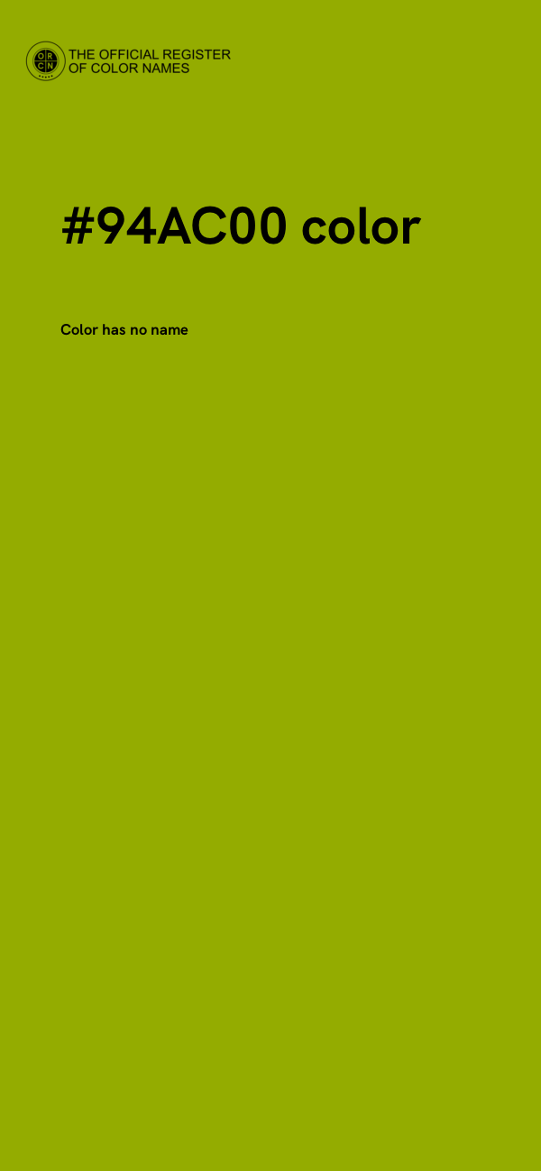 #94AC00 color image