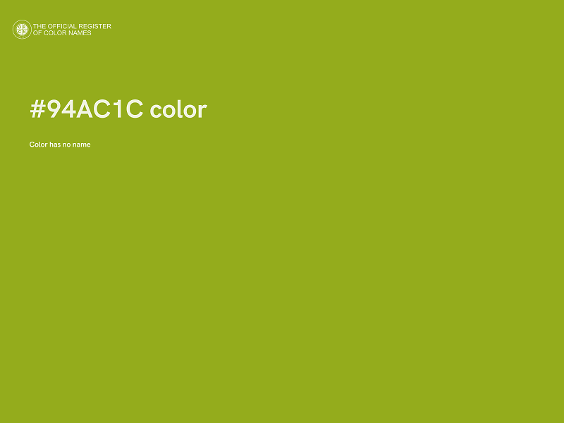 #94AC1C color image