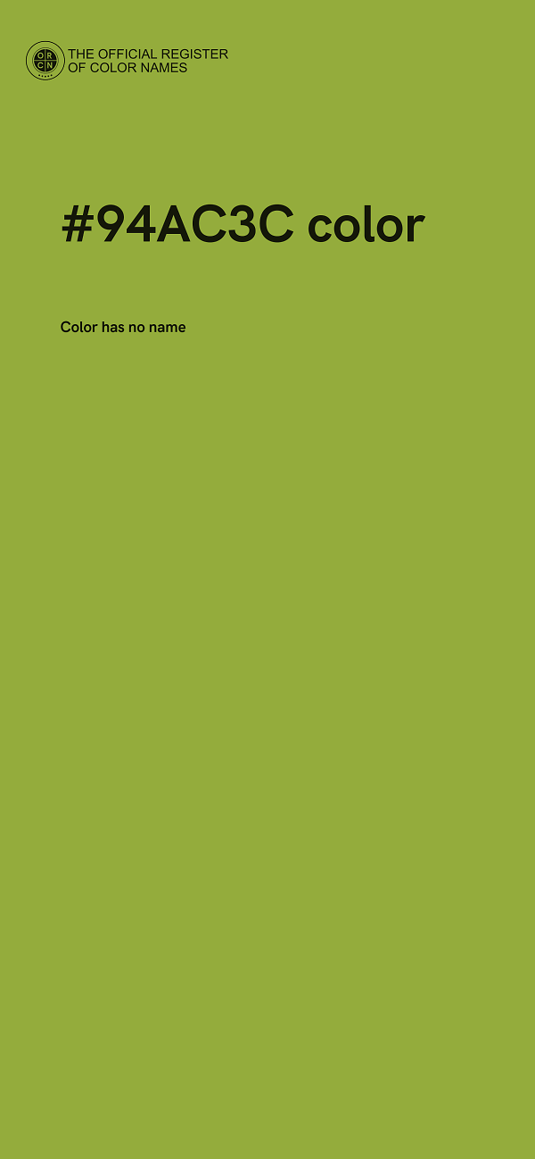 #94AC3C color image