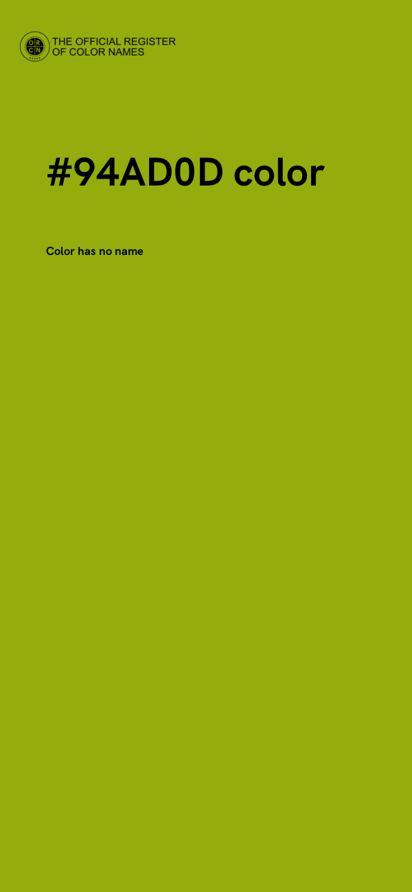 #94AD0D color image