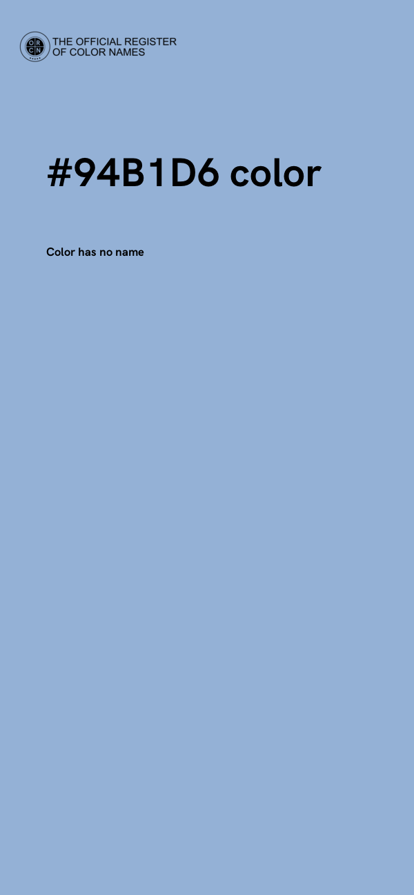 #94B1D6 color image