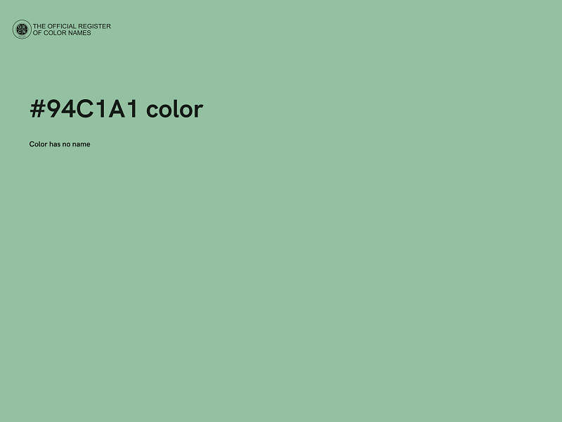 #94C1A1 color image