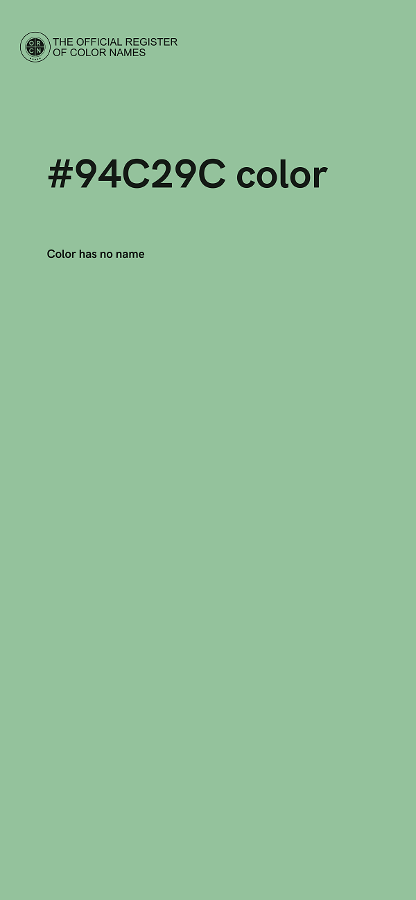 #94C29C color image