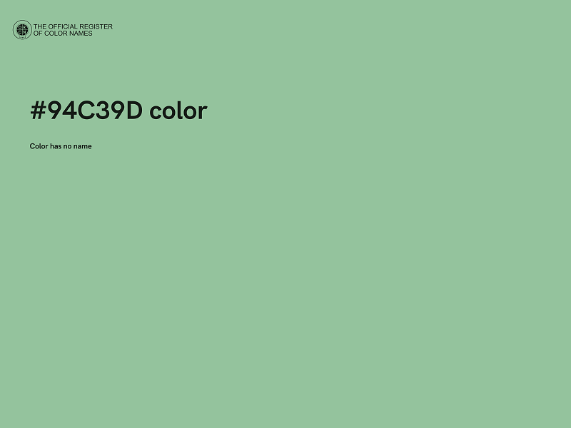 #94C39D color image