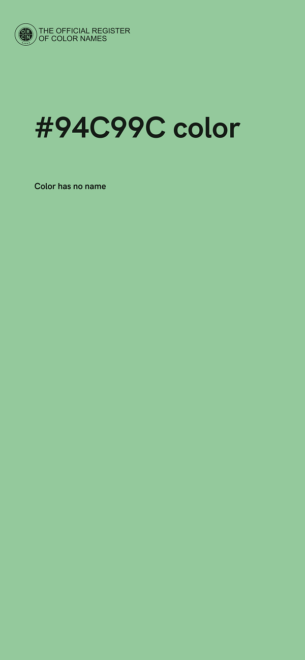 #94C99C color image