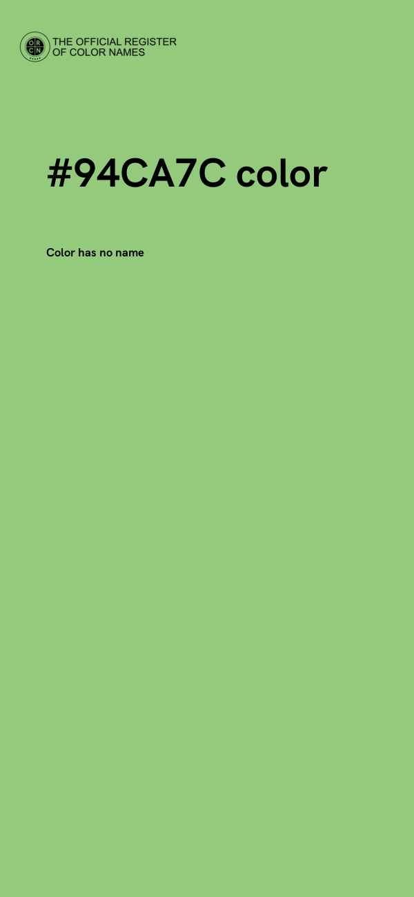 #94CA7C color image