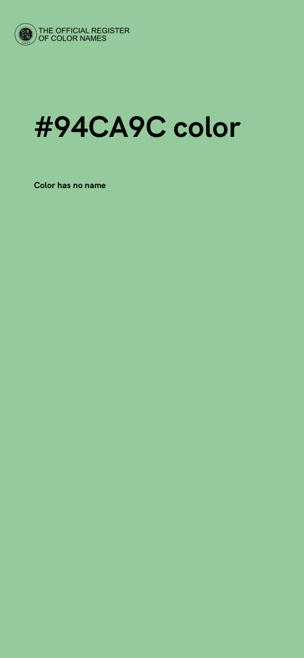#94CA9C color image