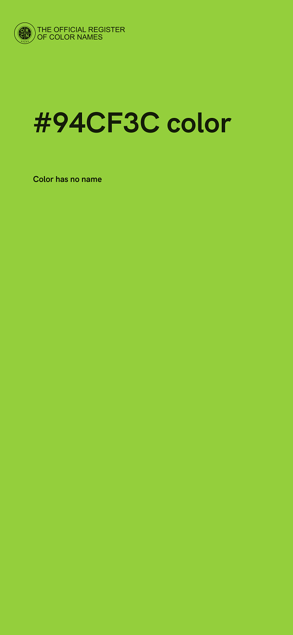 #94CF3C color image