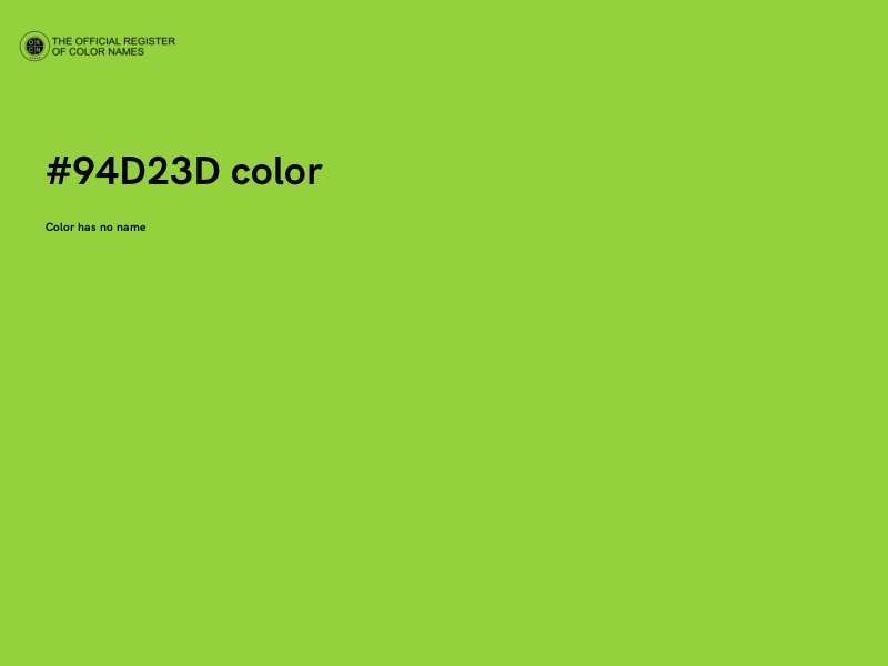 #94D23D color image