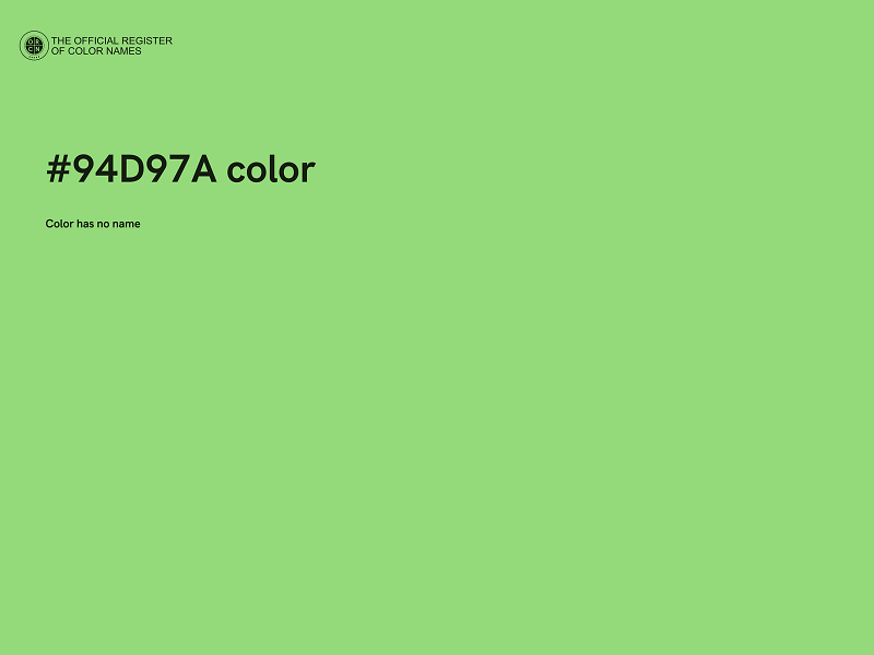 #94D97A color image