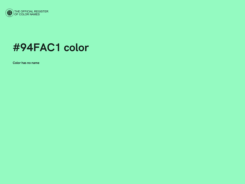 #94FAC1 color image