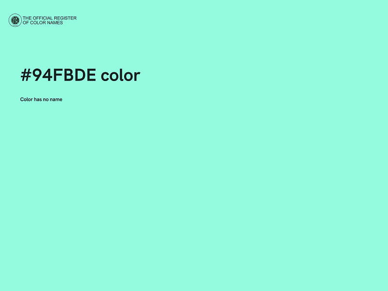 #94FBDE color image