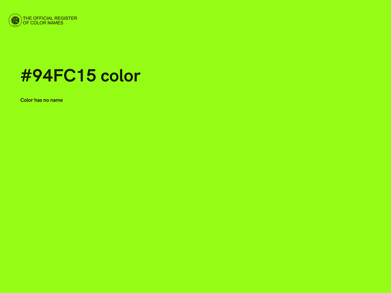 #94FC15 color image