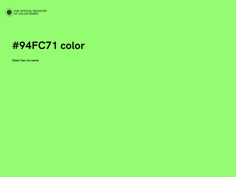 #94FC71 color image