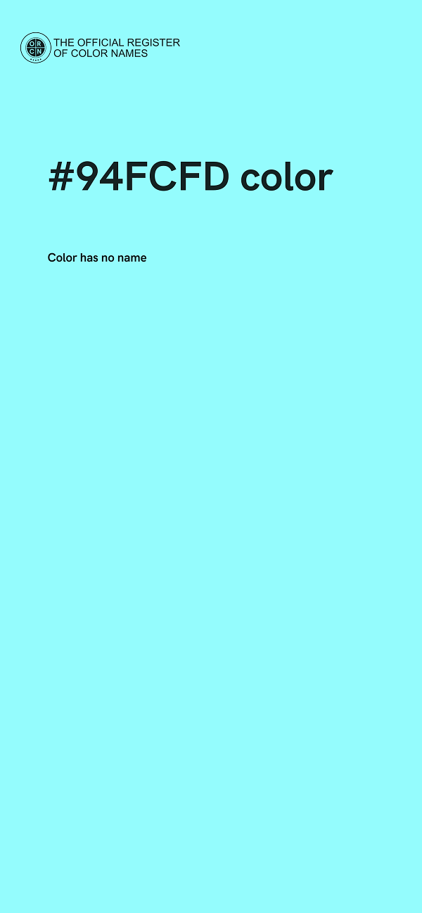 #94FCFD color image