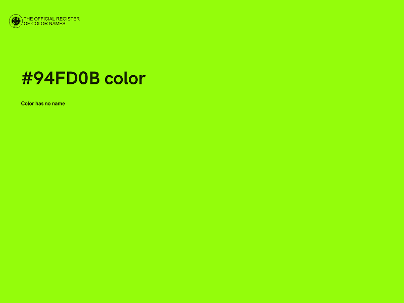#94FD0B color image