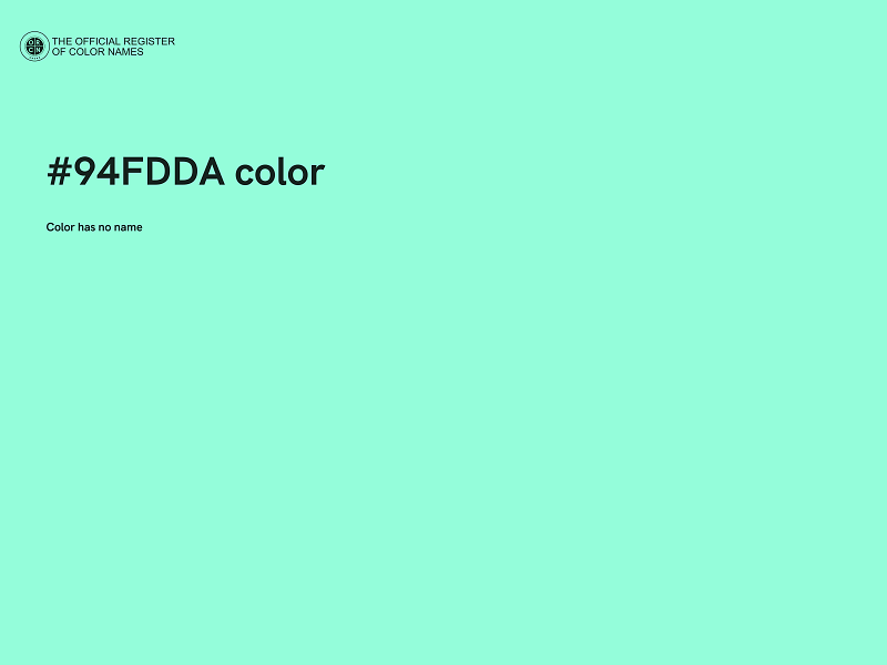 #94FDDA color image