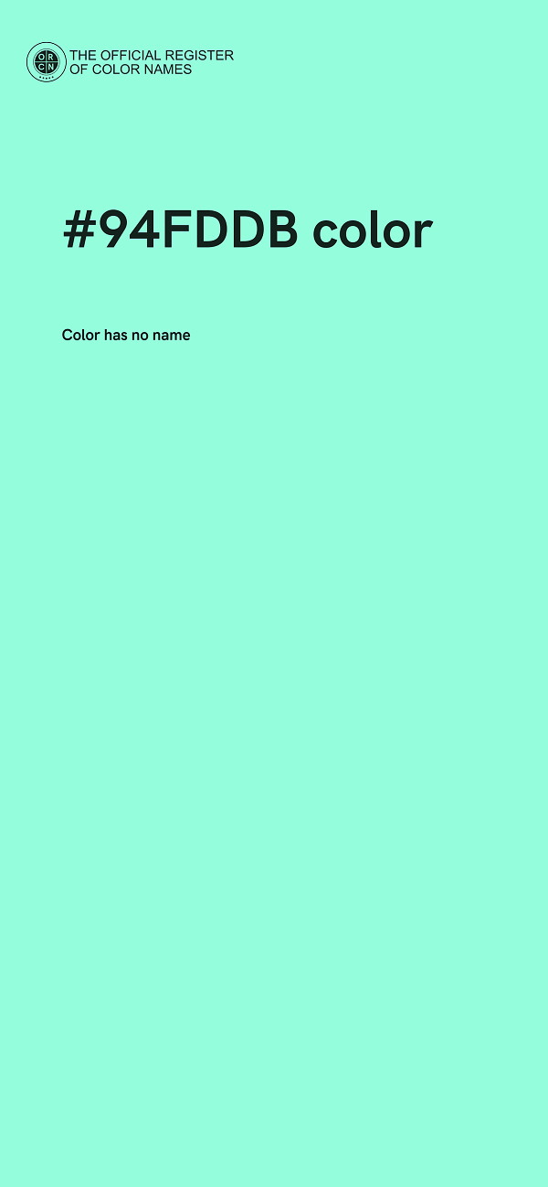 #94FDDB color image