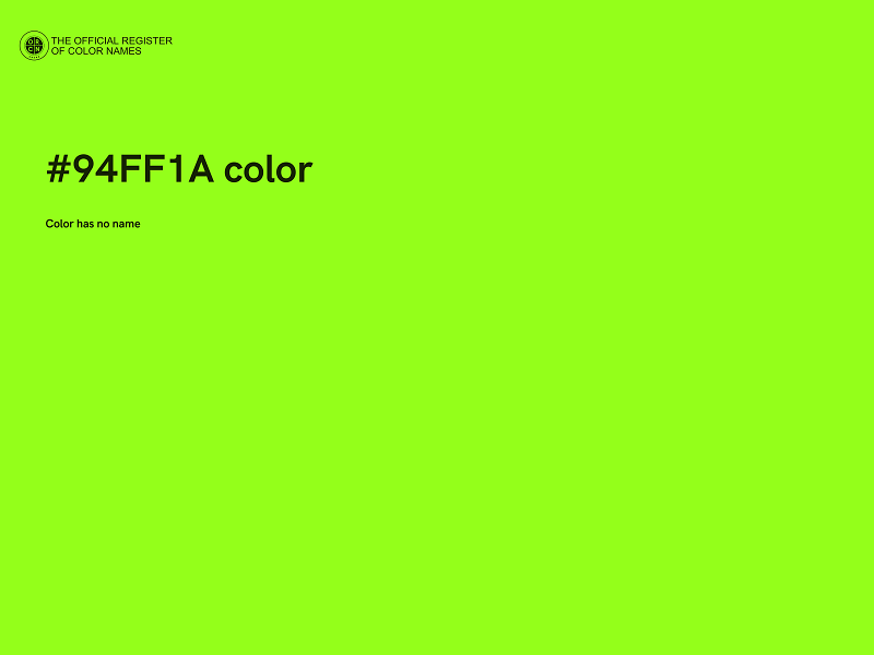 #94FF1A color image