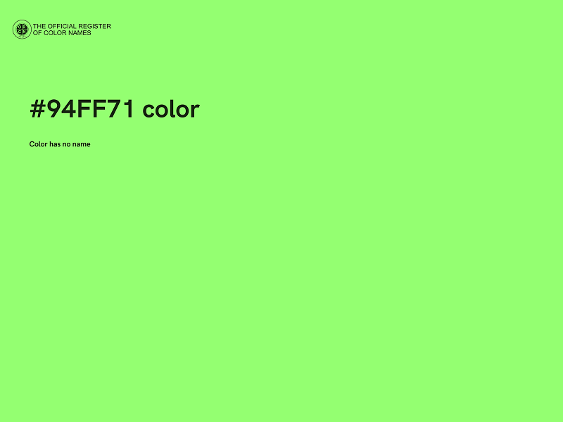 #94FF71 color image