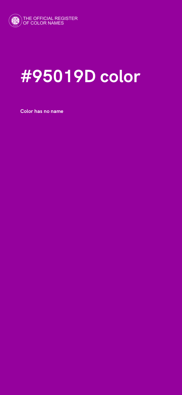 #95019D color image